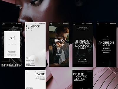 Anderson Moss - Mobile Screenshots 3d animation branding graphic design typography ui ux