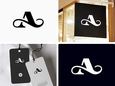 Monogram A brand identity branding corporate image design graphic design logo monogram monograma symbol