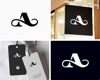 Monogram A brand identity branding corporate image design graphic design logo monogram monograma symbol