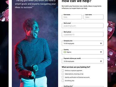 Contact us - form branding design illustration logo typography ui ux vector web de
