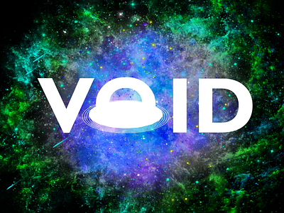 VOID // animated website visual 2d animation 2d illustration animated advert animation black hole branding cosmic cosmos graphic design introduction banner logo motion graphics procreate procreate dreams space stars visual identity void website banner