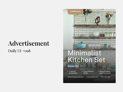 Advertisement - Daily UI #098 ads advertisement daily ui daily ui 98 figma poster ui ui design uiux uiux design