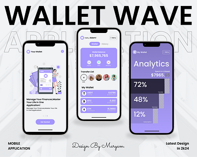 Wallet App UI Design 3d ai branding design graphic design illustration logo motion graphics ui uicreative uidesign uiux user research wallet app