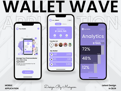 Wallet App UI Design 3d ai branding design graphic design illustration logo motion graphics ui uicreative uidesign uiux user research wallet app