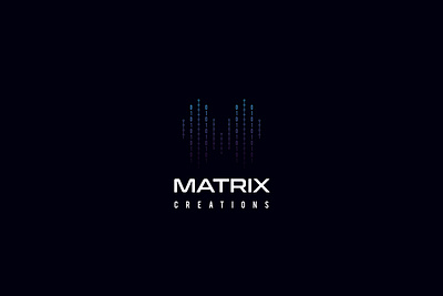 MATRIX Logo Design branding graphic design logo design modern logo technology logo