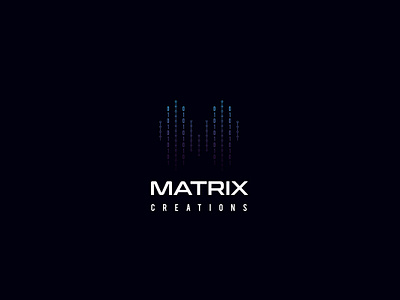 MATRIX Logo Design branding graphic design logo design modern logo technology logo