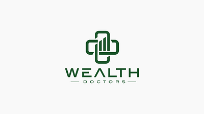 Wealth Doctors animation branding graphic design logo