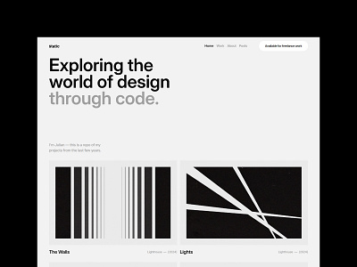 Static - Webflow Portfolio Template illustration minimal portfolio minimalist portfolio portfolio design web design webflow webflow template