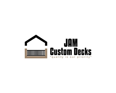 Custom deck logo builder branding construction services logo custom deck company custom deck logo custom outdoor decks branding deck building company branding deck logo home improvement logo house and deck icon minimalist construction logo outdoor living space logo professional construction logo quality deck design logo residential construction logo