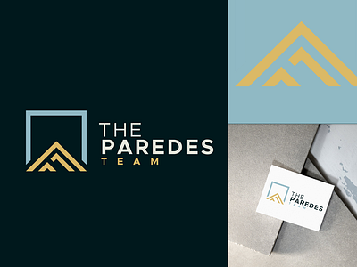 Logo The Paredes Team branding graphic design logo ui