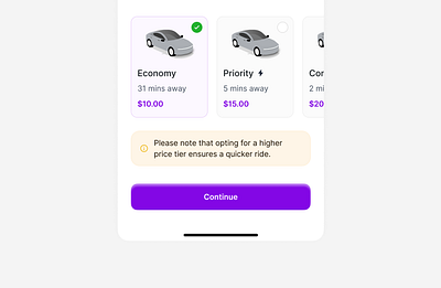 Ride Hailing car clean economy first class mobile premium ride