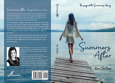 Summers After Book Cover Design book cover book cover design book formatting book layout cover design graphic design layout typography