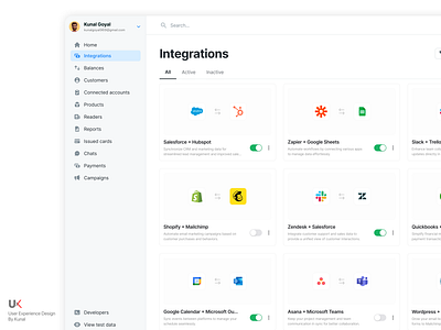 Integrations & Workflows UI Design 3d animation appdesign art automation branding connection design graphic design illustration illustrator integrations logo motion graphics product ui ux vector webdesign workflows