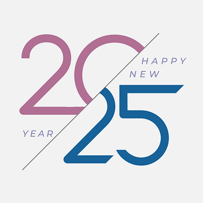 Happy New Year 2025 logo design 2025 2025 logo branding happy new year logo new year new year 2025 new year design