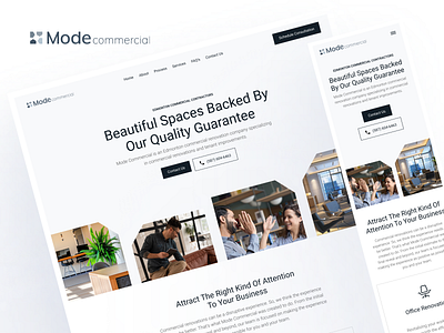 Mode - Website Design branding design figma ui uiux ux web design website