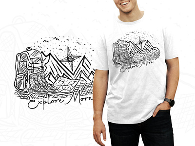 Explore more travel adventure t shirt design journey