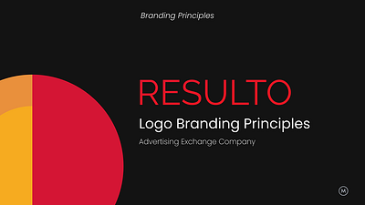 Resulto Logo Branding branding graphic design logo