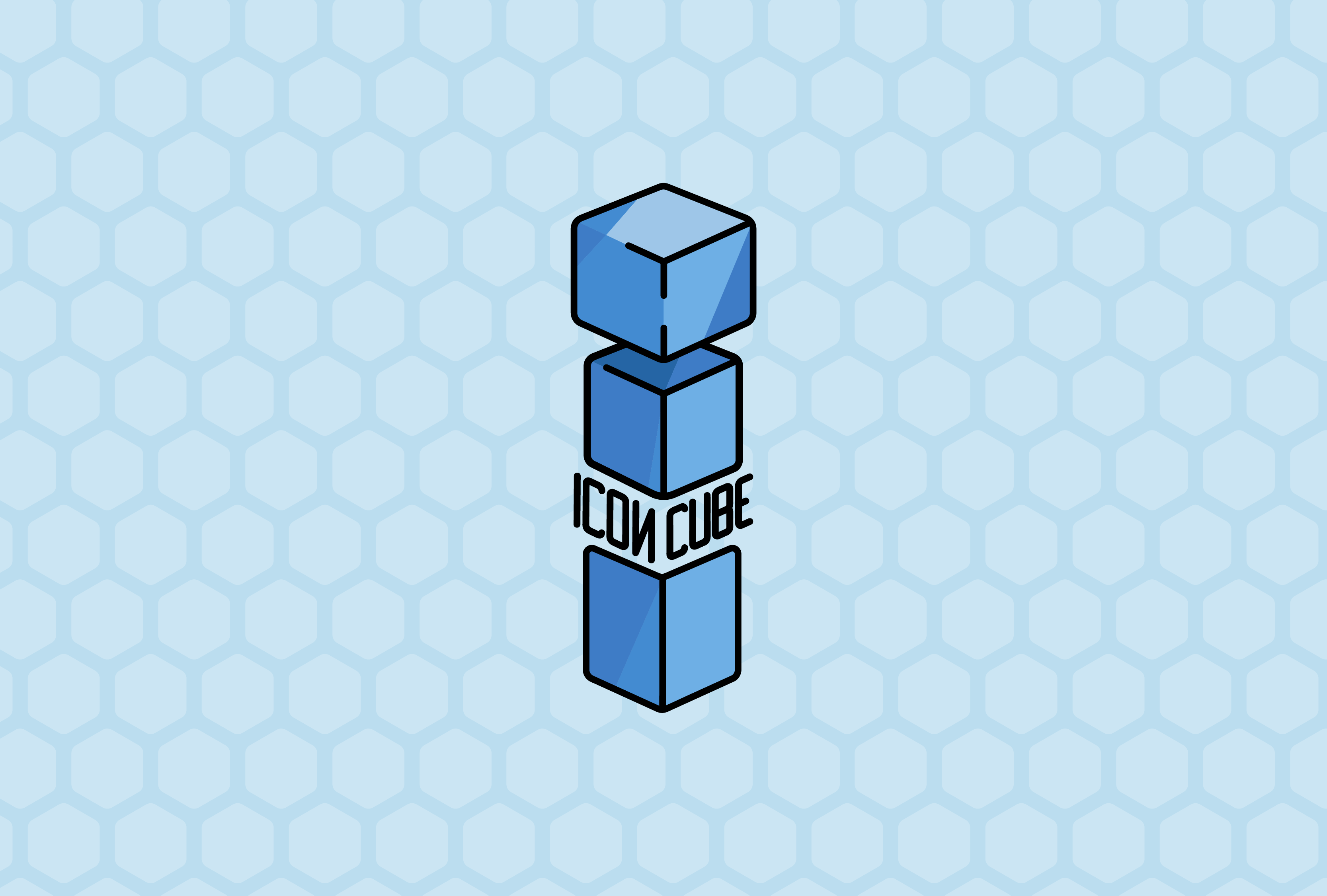 Example of Creative Agency Isometric Logo Design - IconCube