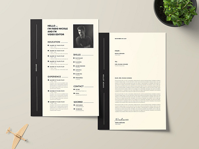 Resume & CV Template a4 classicresume cleanresume coverletter creativeresume cv design flyer graphic design indesignresume jobresume letterhead moderncv pages portfolio poster print resume simpleresume template