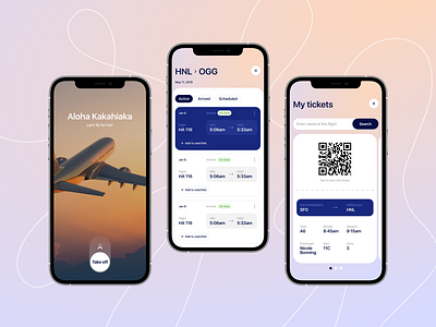 Hawaiian airlines app. Redesign concept air airlines airplane app concept design plane sky ui uiux ux uxlaws