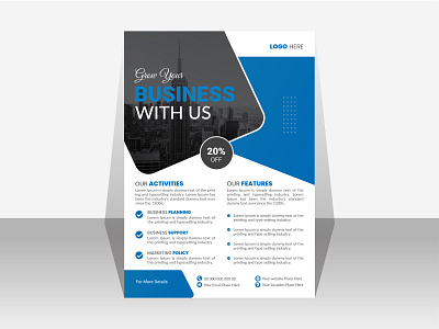 Business Flyer graphic design