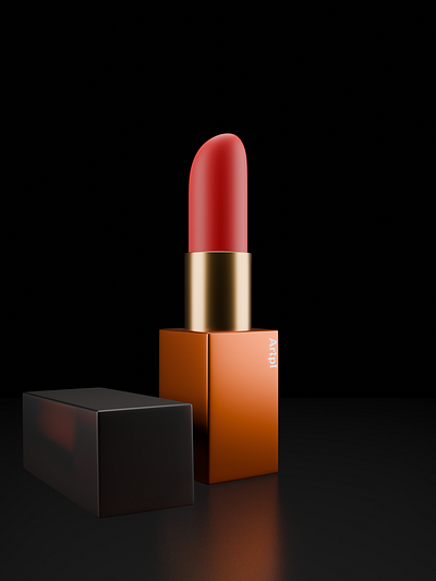 The Lipstick 3d designer 3d modelling animation blender brand designer branding game designer game developer graphic design motion graphics product designer ui visual designer