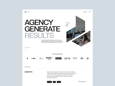 DNRG - Marketing agency landing page agency landing page agency web agency web design marketing agency web marketing agency web design web web design