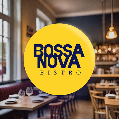 Bossa Nova Bistro: Visual identity branding logo