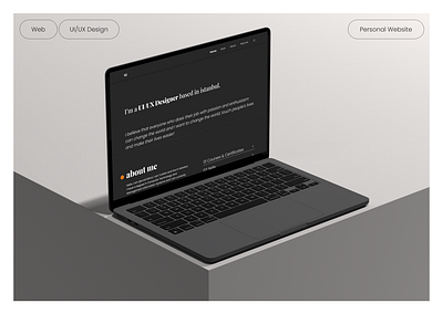 Personal Website - Case Study UI/UX Design adobe casestudy darktheme design figma landingpage lighttheme personal portfolio ui uiux ux web webdesign website