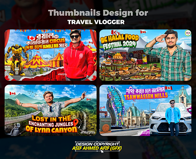 Thumbnail Design graphic design