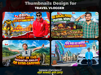 Thumbnail Design graphic design