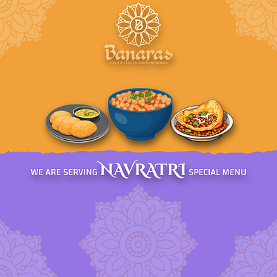 Navratri Flyer design branding design graphic design typography