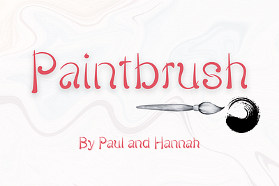 Paintbrush font art branding brush creative elegant font font design font style fontpack fonts graphic design handwriting handwritten lettering logo modern motion graphics paintbrush script