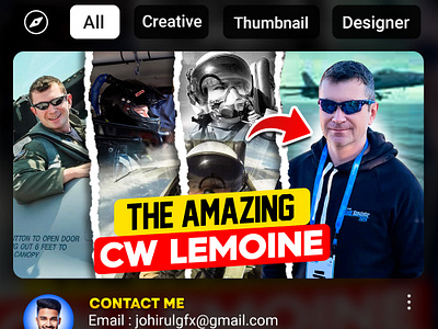 Amazing Thumbnail Design attractivedesigner bannerdesigner creativedeserve creativedesigner eye catchingthumbnail johirolgfx johirulgfx moderndesign thumbnail youtubethumbnail zohirulgfx