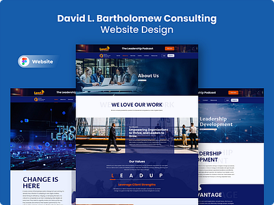 Consulting Firm Website Design figma graphic design ui ux website design