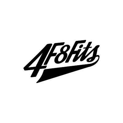 4F8Fits clothing brand graphic design logo design logo designer modern logo script logo streetwear streetwear brand streetwear logo urban logo