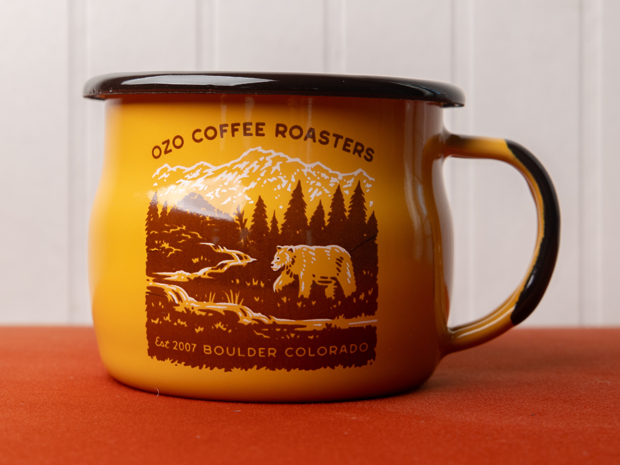 Mountain Bear Graphic adventure backpacking bear camping coffee graphic hiking illustration lettering mountains outdoors retro rockies rocky mountains sporting goods stream vintage wildlife