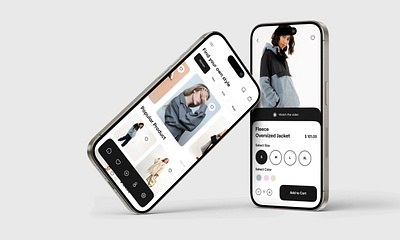 Fashion Mobile App app design ui ui design uiux ux design