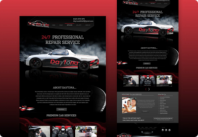 Daytona - Website Design - Creasions web design web development website