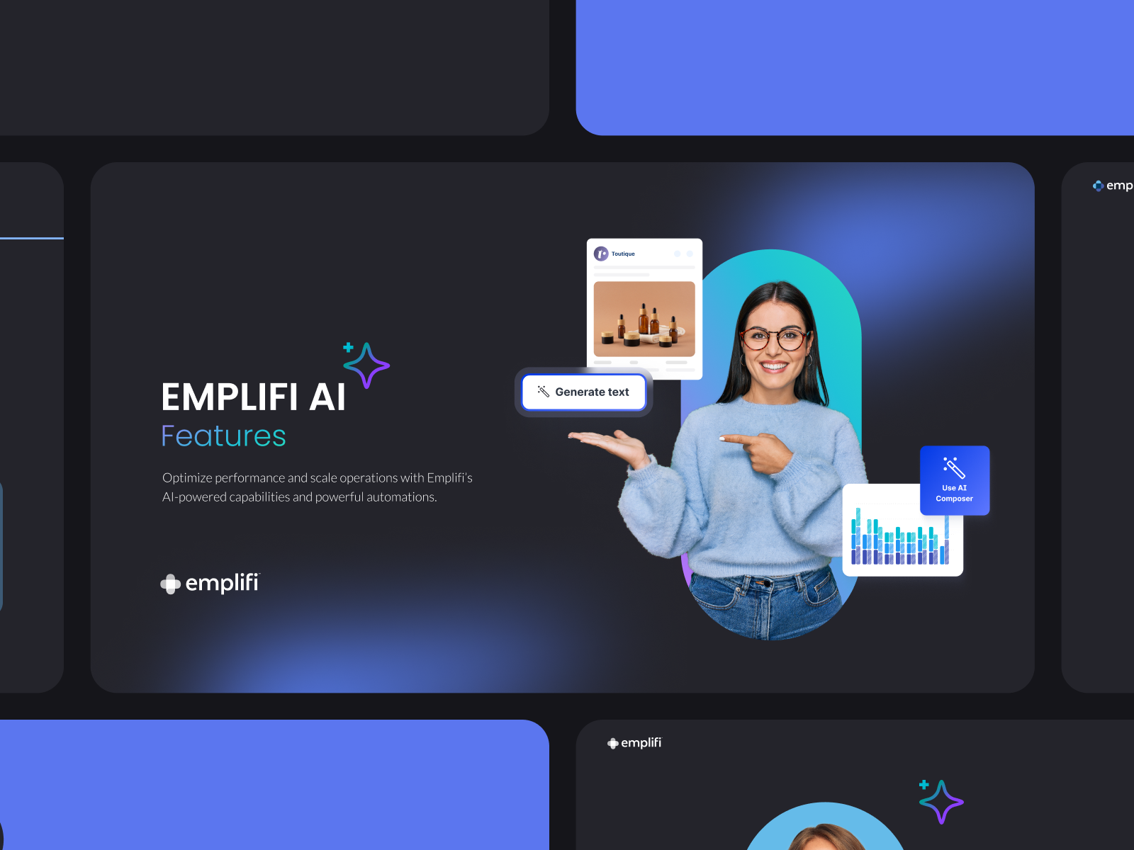 AI Presentation branding design graphic design illustration presentation ui