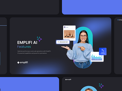 AI Presentation branding design graphic design illustration presentation ui