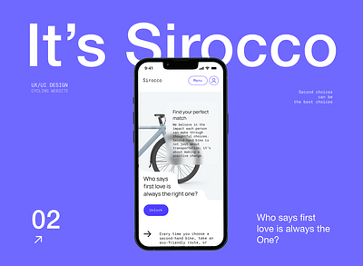 SIROCCO - RECYLING branding ui design typography ux