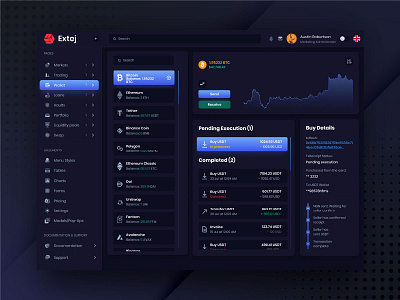 Crypto Wallet Dashboard Template best dashboard design crypto crypto app crypto dashboard crypto dashboard design crypto platform crypto wallet crypto wallet app crypto wallet dashboard crypto wallet ui cryptocurrency dashboard design dashboard ui design dashboard website template interactive dashboard design uxui design wallet wallet app wallet balance wallet dashbaord