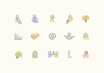 Doodle icons icons