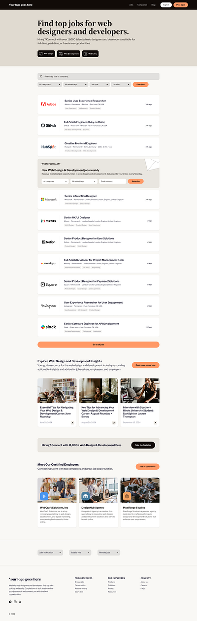 Job Board Theme for WordPress (Looking for Developers) design job board job board design job board theme job portal theme job site theme jobboard theme ui ux wordpress wordpress job board wordpress job board theme wordpress theme