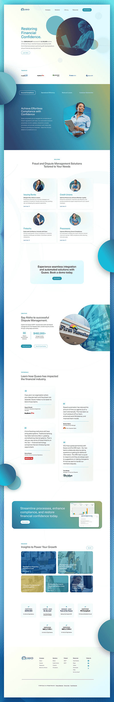 Fintech Website Redesign agency figma ui design web design