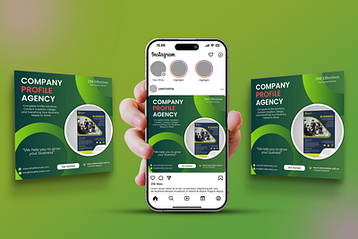 Company Profile Post Design