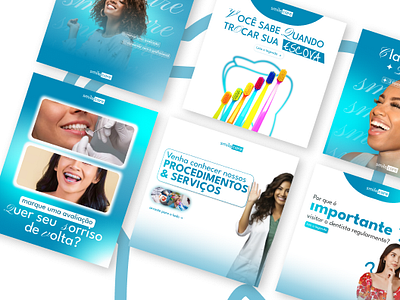 Social Media - Smilecare art branding design figma graphic design instagram logo midiasocial post vector