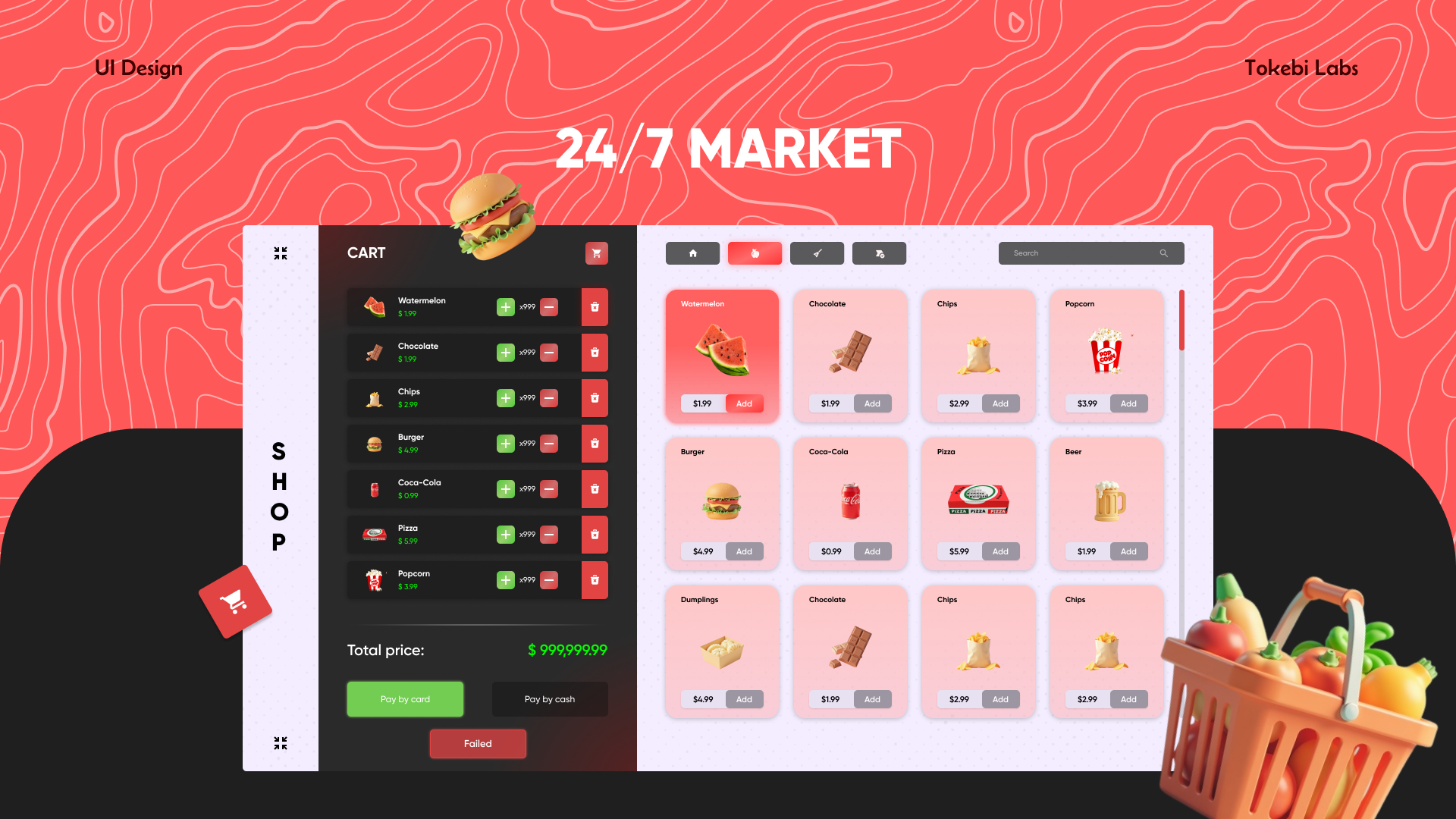 Example of Game UI/UX Design 