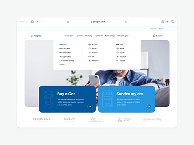 Top Navigation : JT Hughes app branding clean creative design interface modern ui uiux